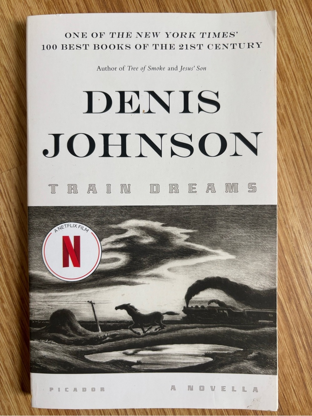 Denis Johnson Train dreams